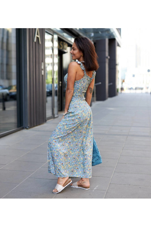 Žalias komplektas su viršumi ir...