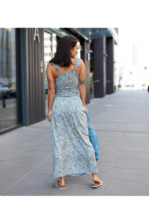 Žalias komplektas su viršumi ir...