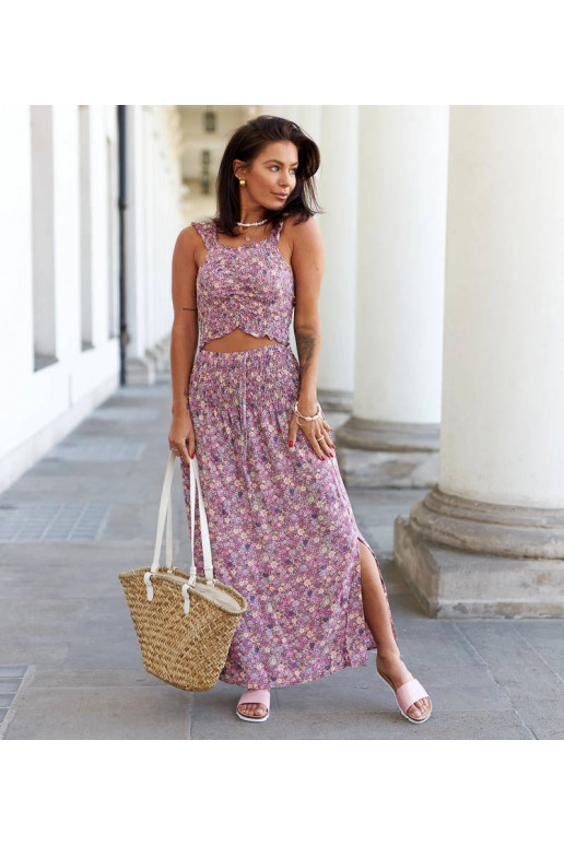 Rožinis komplektas su viršumi ir... Rožinis komplektas su viršumi ir...