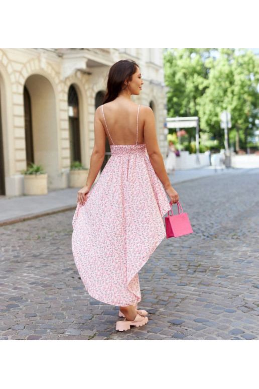 Rožinė suknelė be petnešėlių Forni Rožinė suknelė be petnešėlių Forni