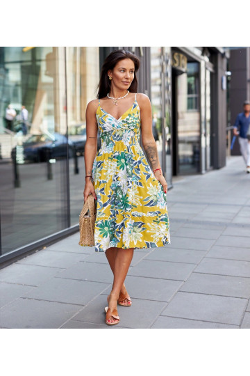 Brugnetto geltona gėlėta... 2