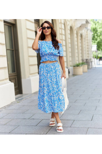 Mėlynas Elora viršutinės...