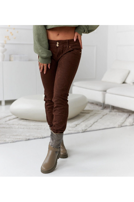 Rudos rašto Lévesque kelnės Rudos rašto Lévesque kelnės