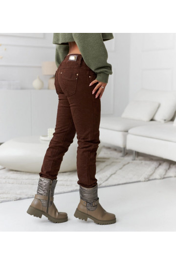 Rudos rašto Lévesque kelnės 2