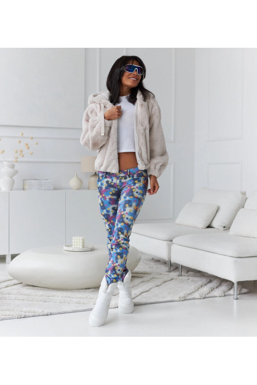 Morningview spalvingos taškuotos kelnės Morningview spalvingos taškuotos kelnės