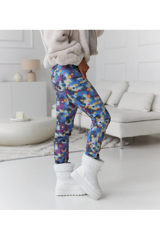 Morningview spalvingos taškuotos kelnės Morningview spalvingos taškuotos kelnės