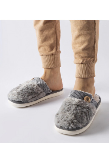 Lakeland pilkos izoliuotos šlepetės