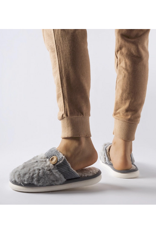 Lakeland pilkos izoliuotos šlepetės