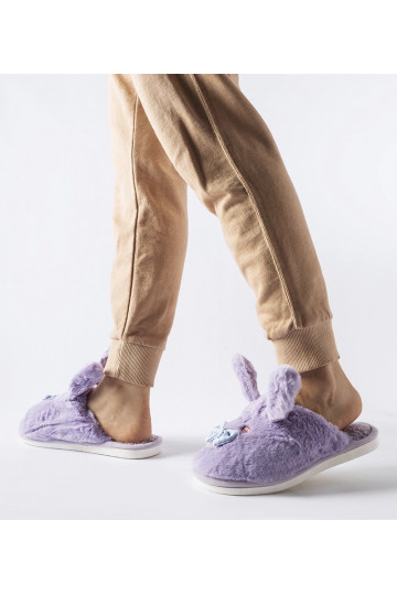 Violetinės šlepetės su... 2