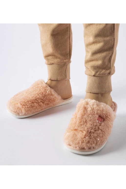 Rožinės šiltos šlepetės su Alessio...