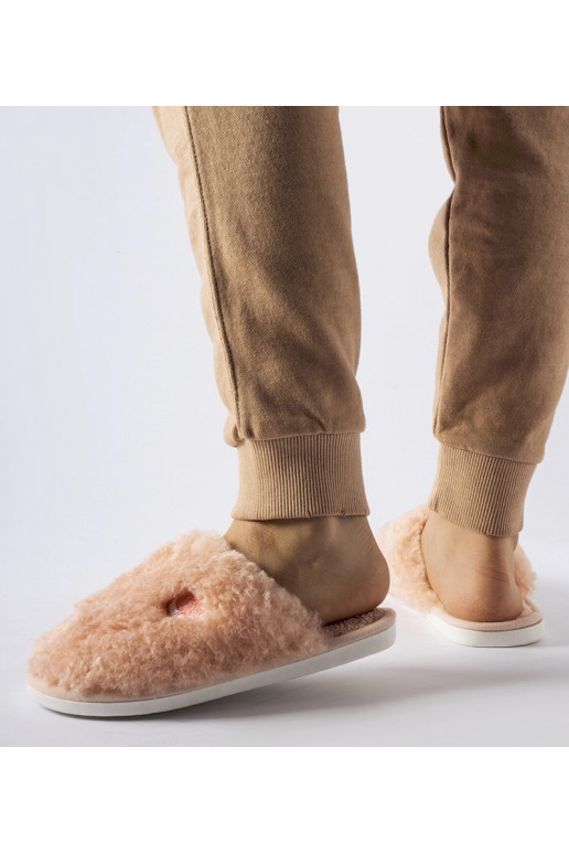 Rožinės šiltos šlepetės su Alessio...