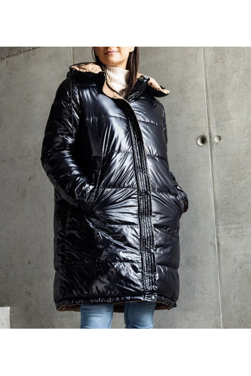 Juoda ir ruda apverčiama...