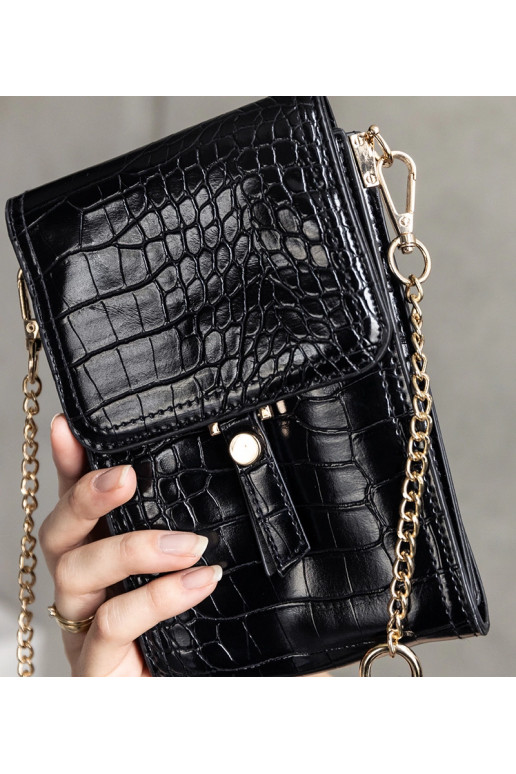 Juodas krepšys dekoruotas Decatur...