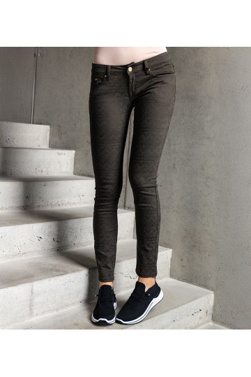 Grafitinės žemos kelnės iš...