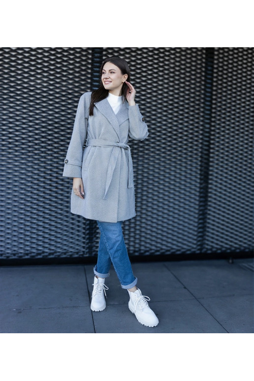 Elegantiškas pilkas, per didelis...