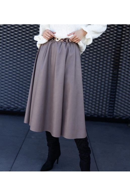 Tamsiai smėlio spalvos ilgas sijonas... Tamsiai smėlio spalvos ilgas sijonas...