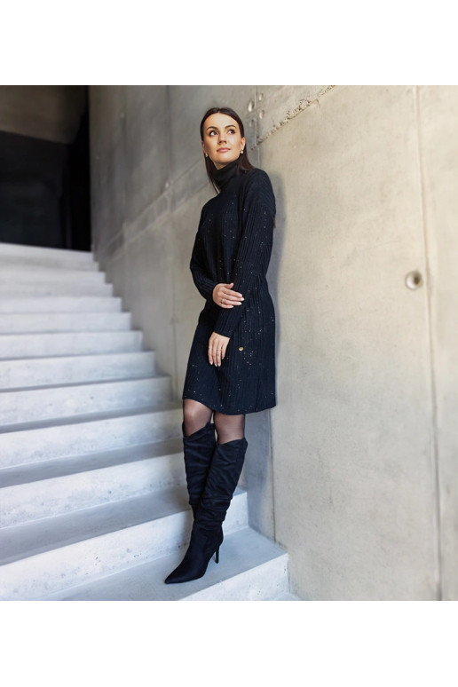 Juoda blizganti vidutinio ilgio...