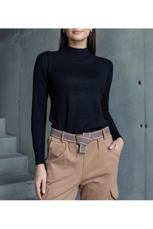 Juodas klasikinis laisvas džemperis... Juodas klasikinis laisvas džemperis...