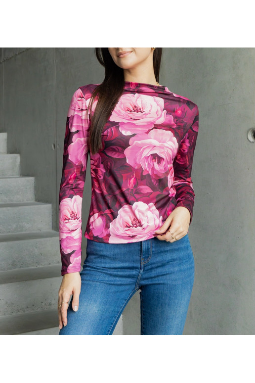 Rožinė palaidinė dekoruota Amaya raštu Rožinė palaidinė dekoruota Amaya raštu