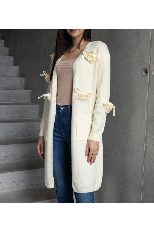 Ilgas baltas megztinis Lira Ilgas baltas megztinis Lira