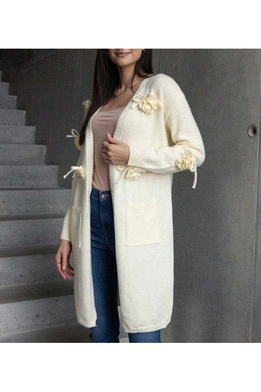 Ilgas baltas megztinis Lira Ilgas baltas megztinis Lira