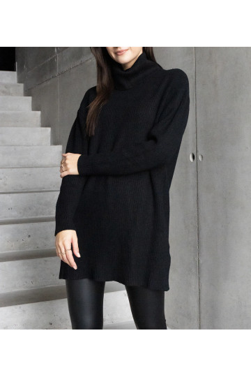 Ilgas juodas minkštas... 2