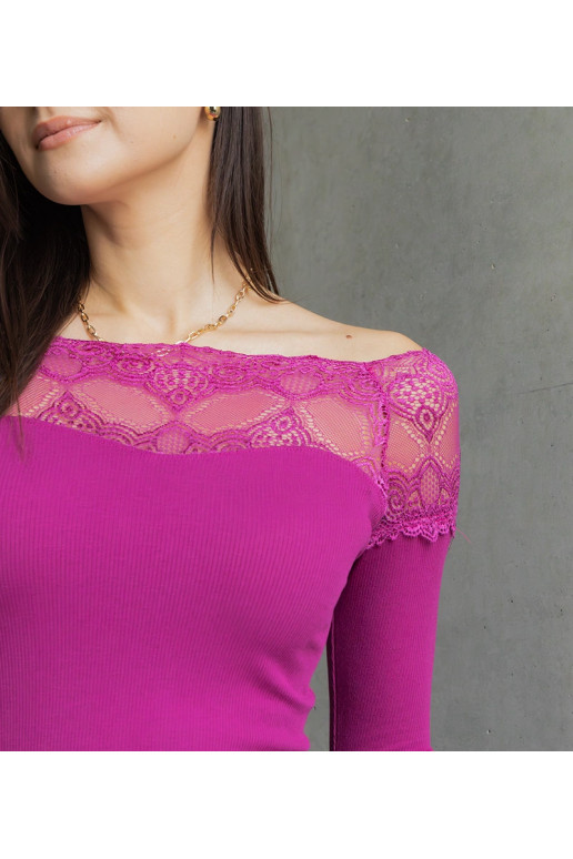 Rožinė ispaniška palaidinė su nėrinių... Rožinė ispaniška palaidinė su nėrinių...