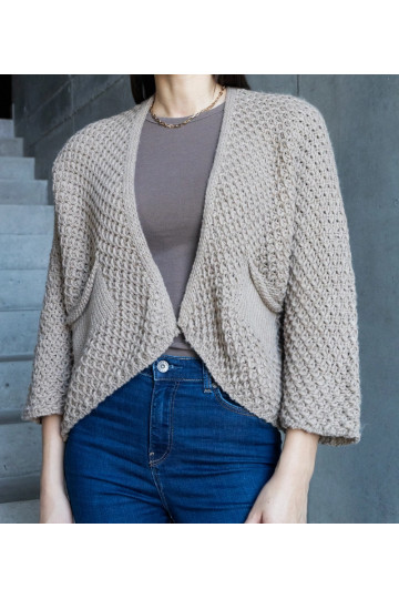 Pilkas megztinis Nira tipo