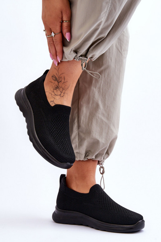  Sportbačiai  Įsispiriamo modelio Juodos spalvos Adiora