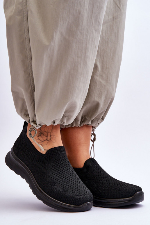  Sportbačiai  Įsispiriamo modelio Juodos spalvos Adiora