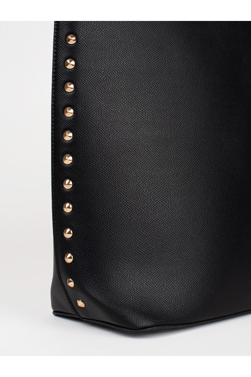   rankinė shopper su kniedytėmis