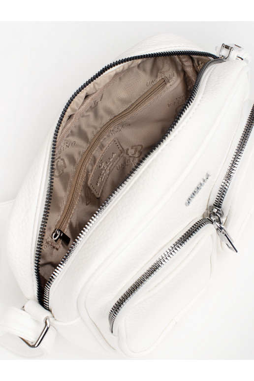 balta rankinė z kieszonkami balta rankinė z kieszonkami