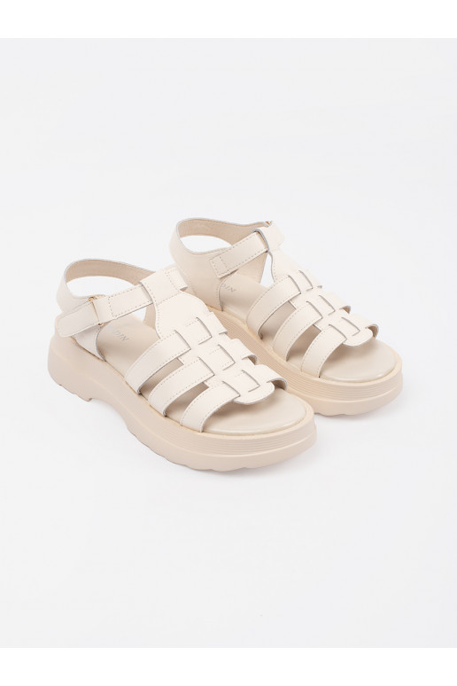 smėlio spalvos sandalai su platforma   smėlio spalvos sandalai su platforma