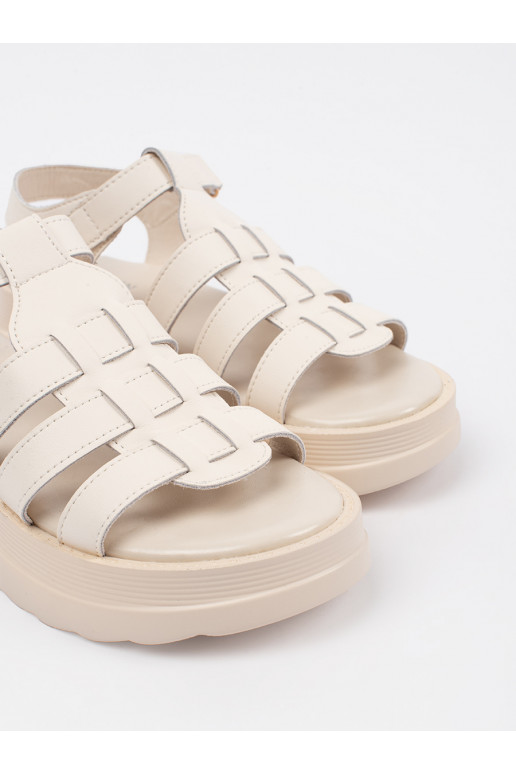 smėlio spalvos sandalai su platforma   smėlio spalvos sandalai su platforma