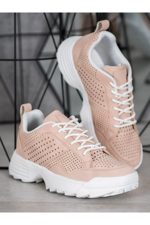 Sneakers modelio batai Shelovet rožinės spalvos