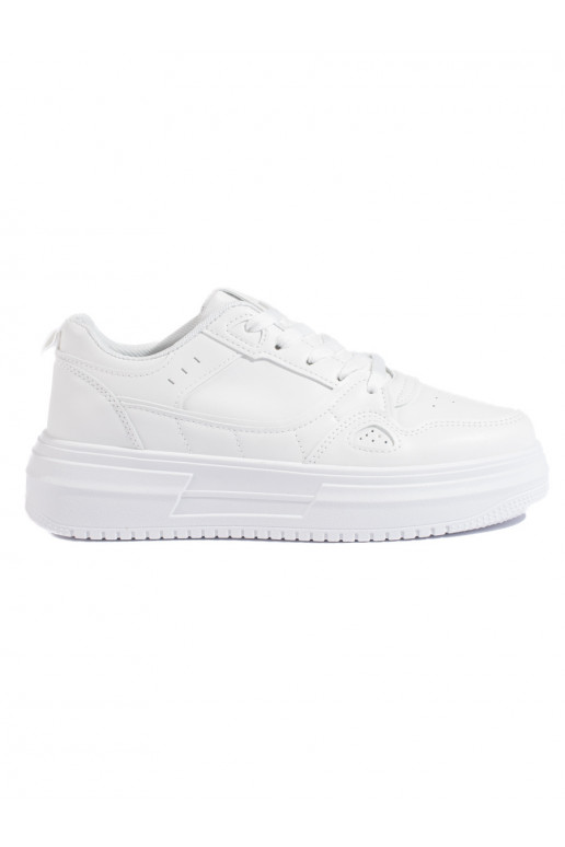 baltos spalvos Sneakers modelio batai baltos spalvos Sneakers modelio batai