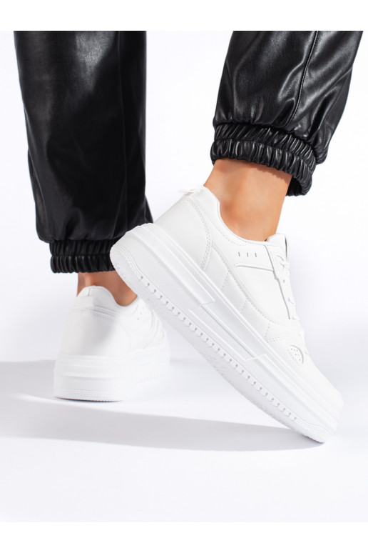 baltos spalvos Sneakers modelio batai baltos spalvos Sneakers modelio batai