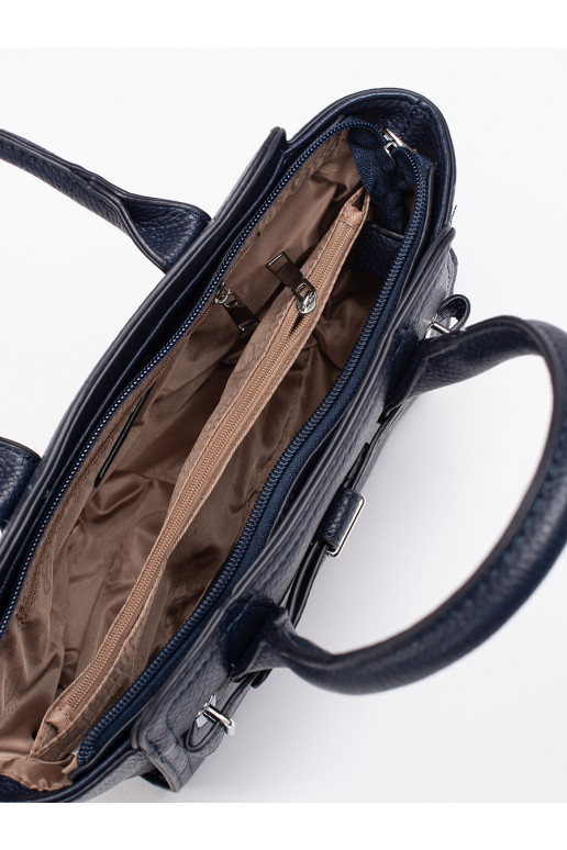 tamsiai mėlyna elegantiška rankinė ze mi elementami