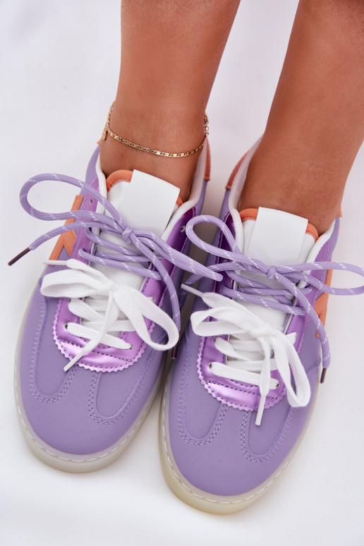 sportiniai bateliai  Violetinės spalvos Zelevelis  sportiniai bateliai  Violetinės spalvos Zelevelis