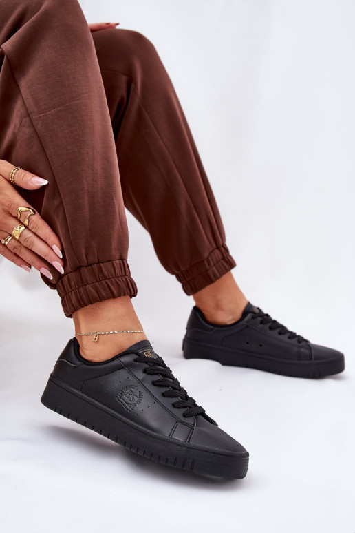  Laisvalaikio bateliai iš eko odos Big Star NN274576 Juodos spalvos