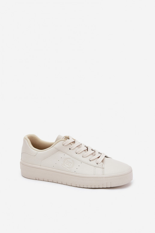  Laisvalaikio bateliai iš eko odos Big Star NN274578 smėlio spalvos