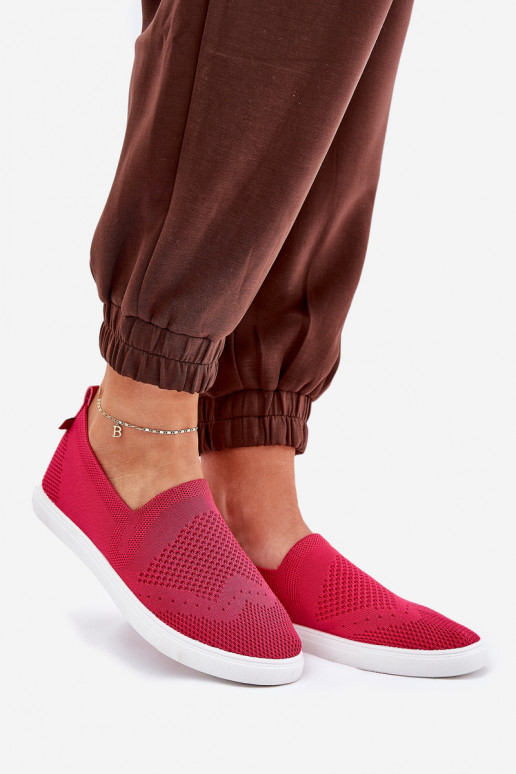  Sportbačiai Slip-on Big Star FF274A605 rožinės spalvos