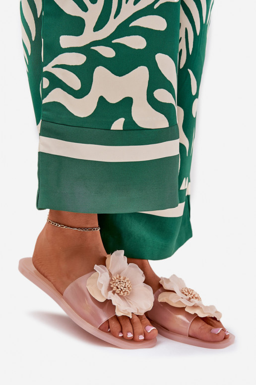  lygiapadžiai Moteriškos šlepetės Ze Sztucznym  Nude Vobetta