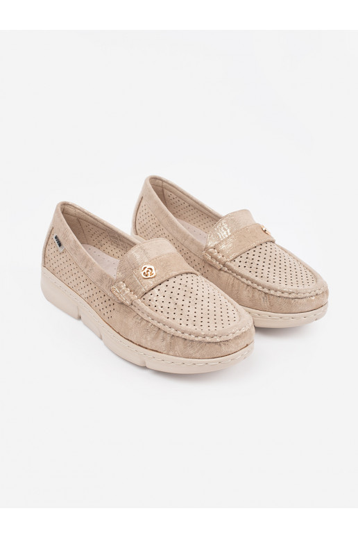 smėlio spalvos  mokasinai ze m elementem smėlio spalvos  mokasinai ze m elementem