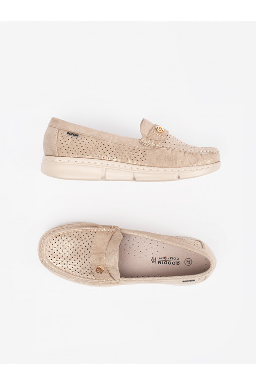smėlio spalvos  mokasinai ze m elementem smėlio spalvos  mokasinai ze m elementem