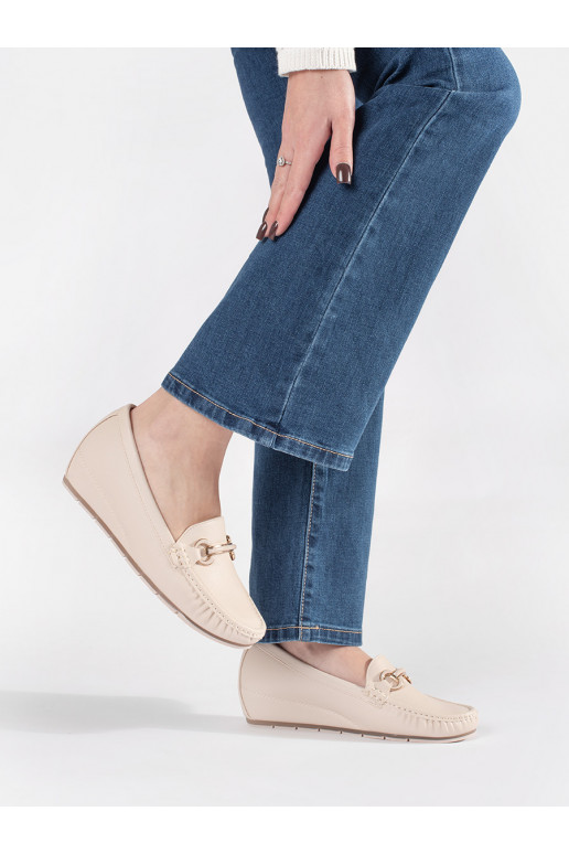 smėlio spalvos mokasinai  smėlio spalvos mokasinai