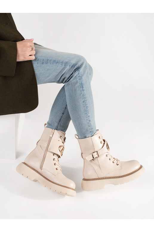 smėlio spalvos su raištukais moteriški batai smėlio spalvos su raištukais moteriški batai