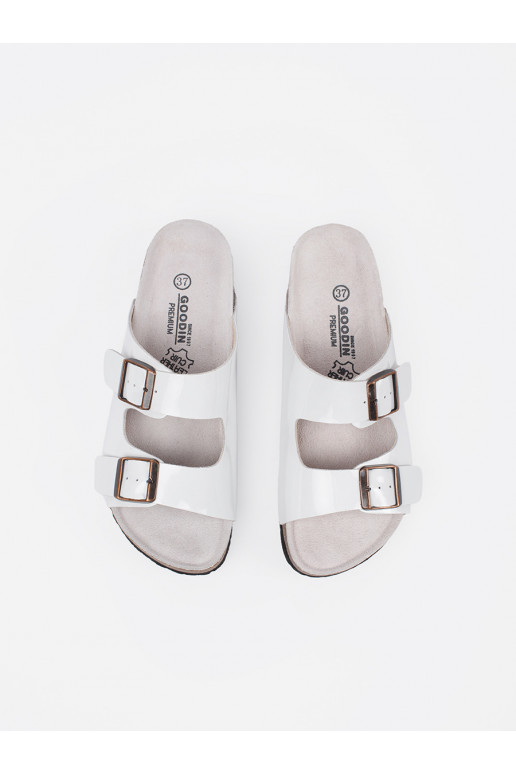 baltos spalvos Šlepetės   baltos spalvos Šlepetės