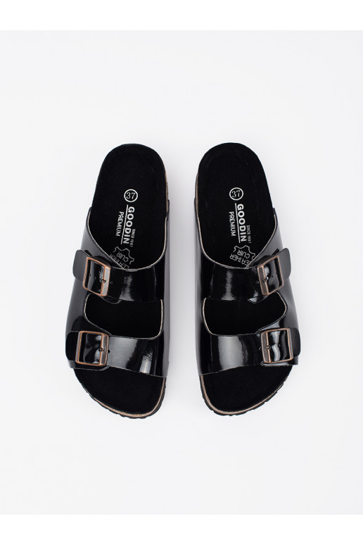 Juodos spalvos Šlepetės   Juodos spalvos Šlepetės