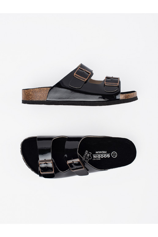 Juodos spalvos Šlepetės   Juodos spalvos Šlepetės